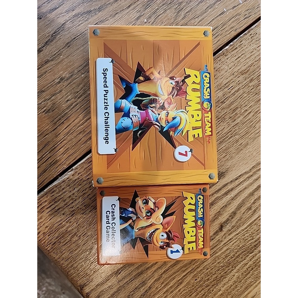 Crash Team Rumble Speed Puzzle Challenge And Collector Card Game